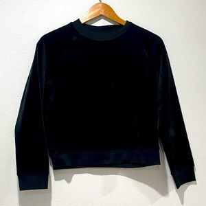 A New Day velvet black sweater